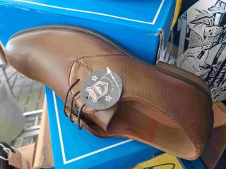 Scarpe uomo eleganti marroni 45 montefiori nuove