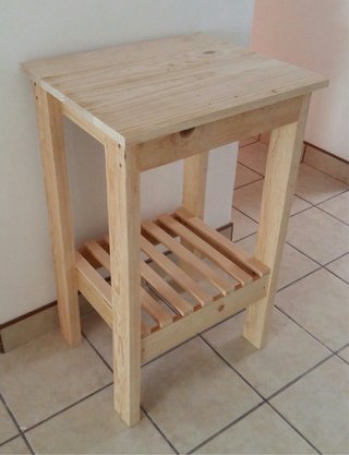 Muebles lavabo de pino macizo a medida