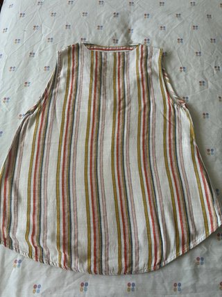 Top Salsa Talla XS Rayas Multicolor