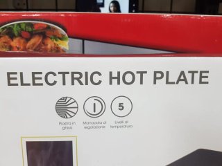 Placa Eléctrica Royal Swiss 2 fuegos