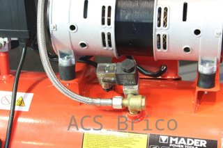 Compresor Aire Silencioso 24 L - 0,75 Hp - 09368 - Mader