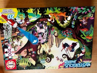 Puzzle Misterioso 200 piezas UV