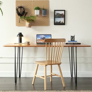 Patas de Mesa Hairpin 0.7M, Juego de 4 Patas de Escritorio 408.2KG de Capacidad de Carga, Patas de Escritorio Hairpin de 3 Varillas para Sillas de Escritorio, Banco, Mesa de Comedor, Patas de Mueb...