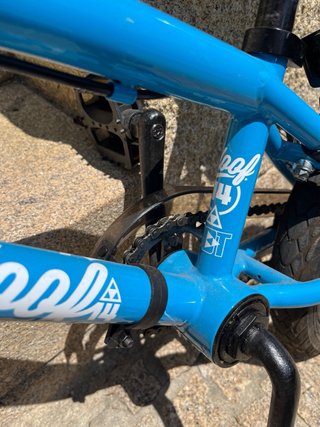 Bicicleta BMX infantil 14” azul