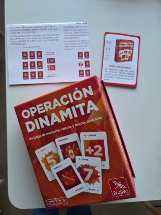 Operación Dinamita Juego de Mesa Lúdilo