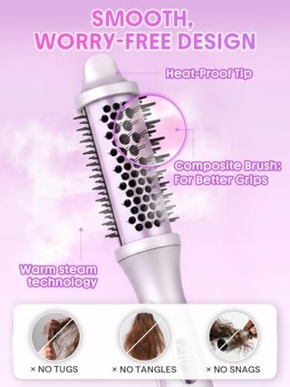 Cepillo térmico vapor