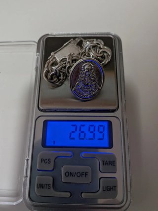 Pulsera de Plata Medalla Virgen