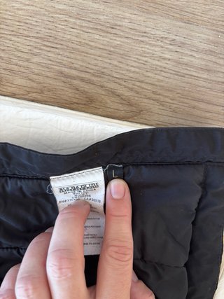 Anorak Napapijri Negro Mujer Talla L