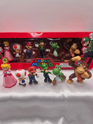 Figuras Súper Mario Bros. Set Completo