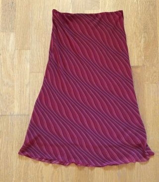 Falda Zara Morada Talla S/M