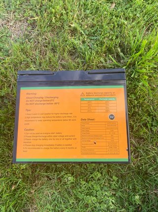 Batería Litio ECO-WORTHY 12.8V 100Ah
