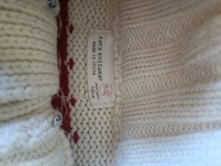 Jersey Zara tejido multicolor