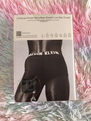 3 Calzoncillos Calvin Klein Microfibra Talla L