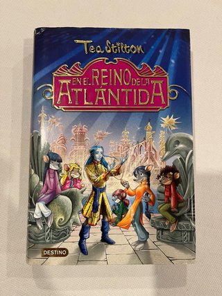 Libro lectura infantil El reino de la Atlantida