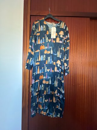 Vestito Nice Things Taglia Unica Stampa Bottiglie