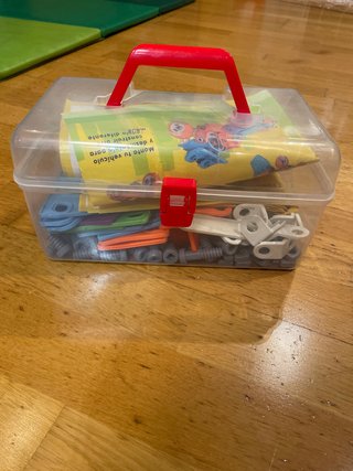 Maletín construcción coches niños