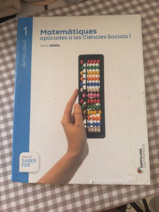 Matemàtiques aplicades a les ciències socials I...