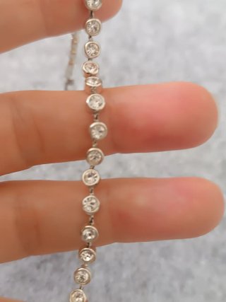 Braccialetto con strass