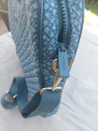 Bolso para portátil azul con estampado