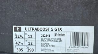 Zapatillas Adidas Ultraboost GTX Talla 47