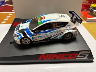 Coche Scalextric Ninco Seat Leon Eurocup 54