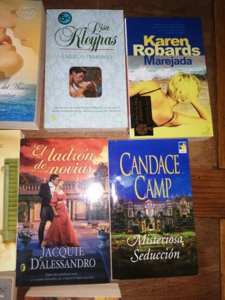 Novelas románticas.
