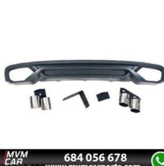 Difusor Trasero Audi A4 B8 4P / Avant 2013-2015 AB