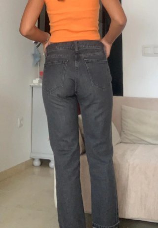 Vaqueros grises Zara