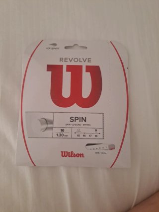Cordaje Wilson Revolve Spin 16 (1.30mm)