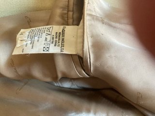 Chaqueta de traje hombre caqui