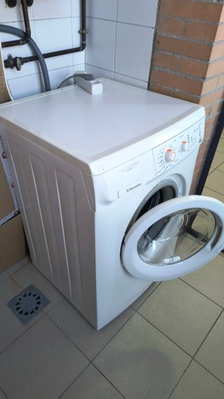 Lavadora Electrolux Intuition Blanca