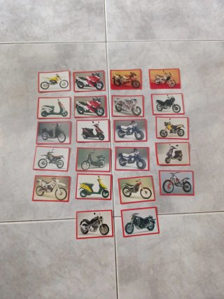 Lote Cromos Top Moto