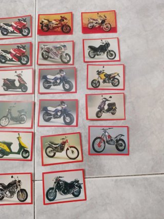 Lote Cromos Top Moto