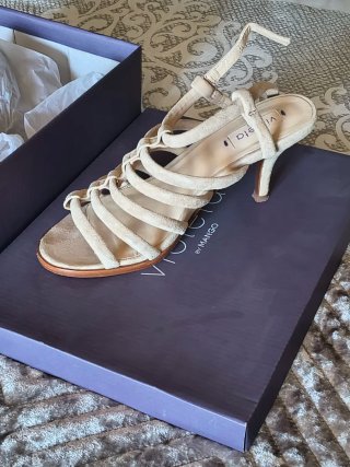 Sandalias Violeta by Mango Beige