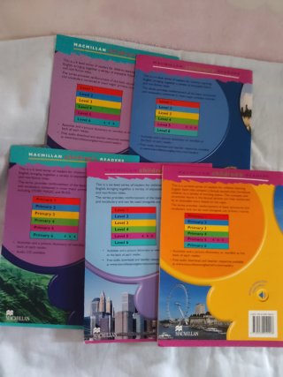 Lote 5 Libros Macmillan Children's Readers