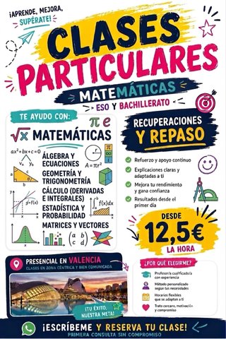 Clases Particulares de Matemáticas
