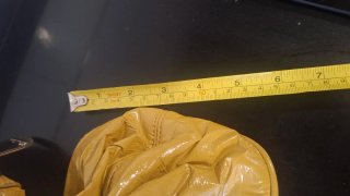 Bolso Zara charol amarillo mostaza