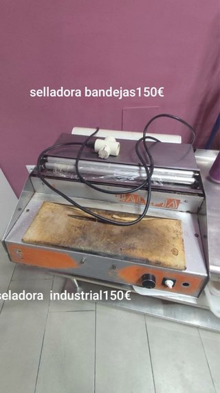 Selladora industrial bandejas 150€