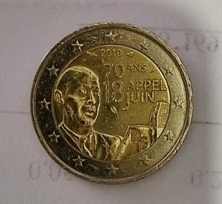 Moneda 2€ Francia 🇫🇷2010