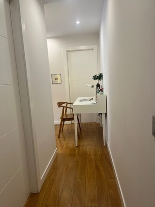 Escritorio Nórdico Blanco y Madera