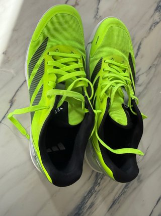 Zapatillas Adidas Padel Verde y Negro