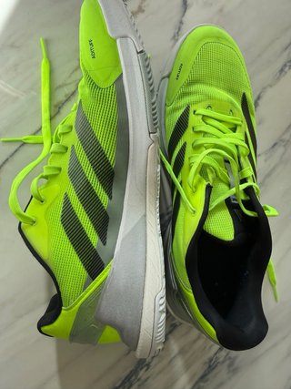 Zapatillas Adidas Padel Verde y Negro