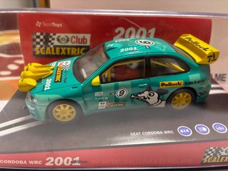 Scalextric Seat Cordoba WRC 2001