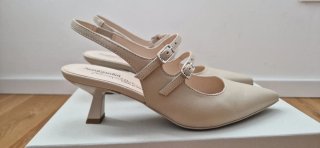 Scarpe donna eleganti beige