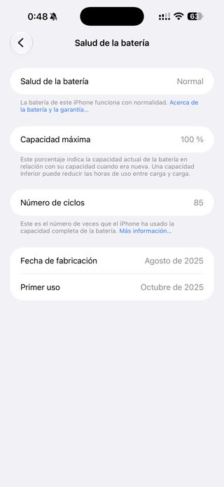 iPhone 17 Pro Max Azul 256 GB permuto