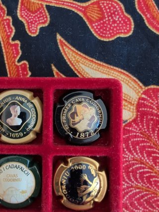 Collezione di tappi di cava Codorniu