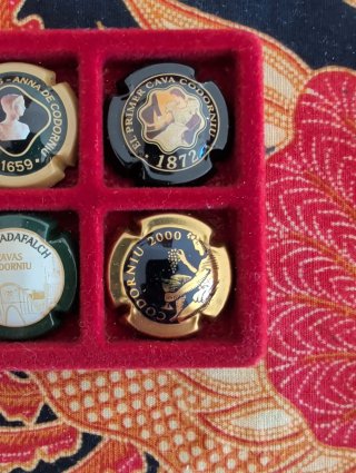 Collezione di tappi di cava Codorniu