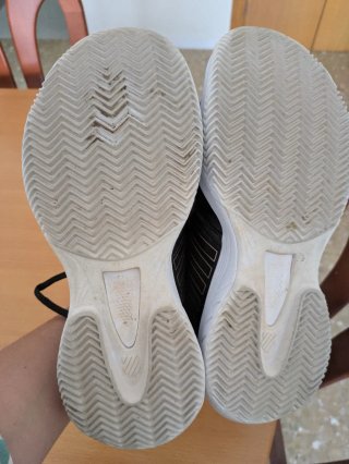 Zapatillas K-Swiss Court Ex Mujer Negras/Blancas