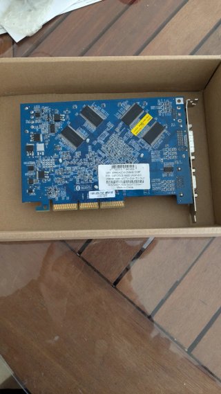 Tarjeta Gráfica AGP GeForce 6600 256MB