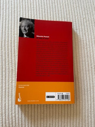 Libro “el Viaje al amor” Eduardo Punset